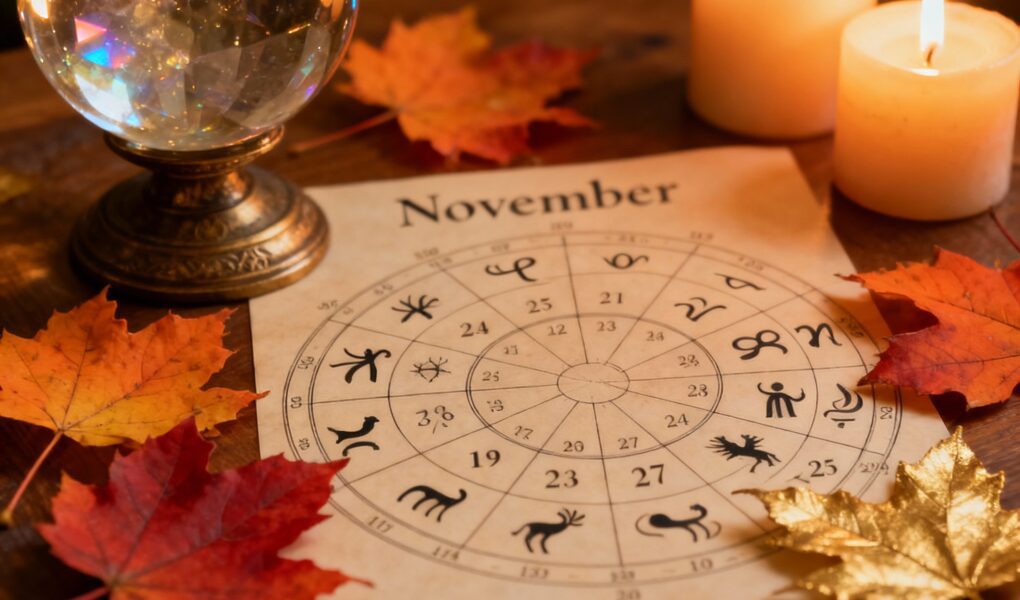 Horoskop na listopad 2025 - co czeka znaki zodiaku? Horoskop miesięczny
