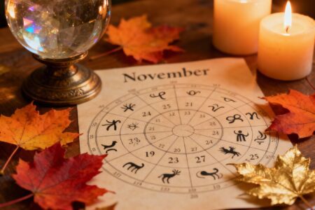 Horoskop na listopad 2025 - co czeka znaki zodiaku? Horoskop miesięczny