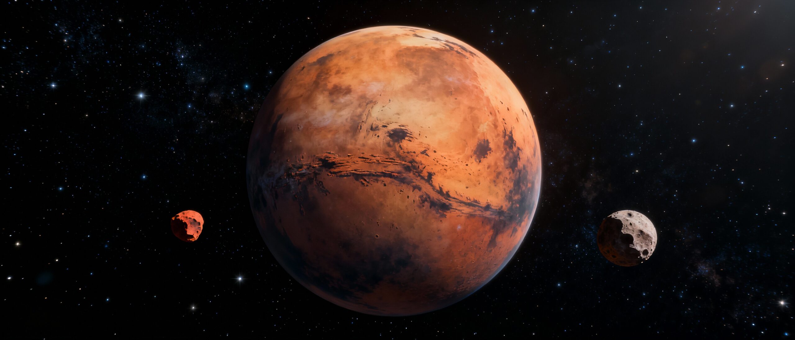 Ile księżyców ma Mars? Księżyce Marsa