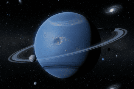 Planeta Neptun - dlaczego jest niebieska, czy jest najdalszą planetą w Układzie Słonecznym, ile ma księżyców