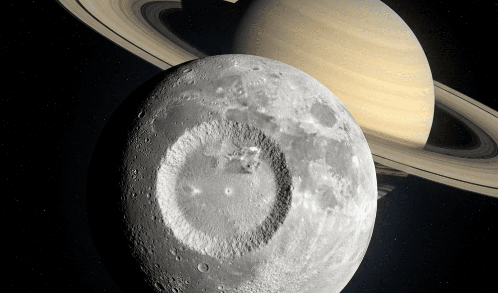 Mimas - księżyc Saturna