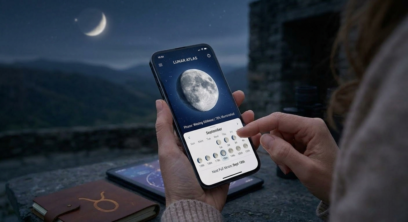 Najlepsze aplikacje mobilne do śledzenia faz księżyca i planet - aplikacje astronomiczne i astrologiczne